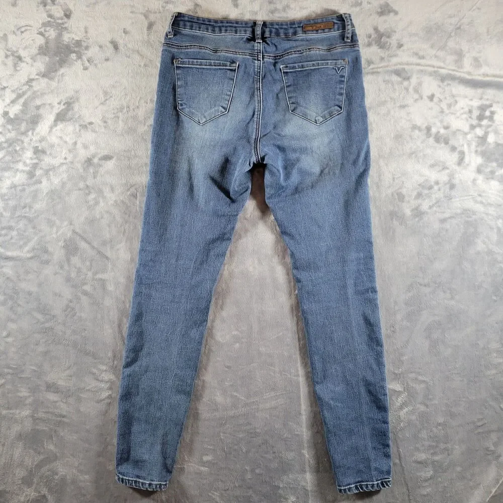 Versace Jeans Womens 6x35 V1969 Italia Abbigliamento Sportivo SRL‎ Skinny Blue - Picture 2 of 10